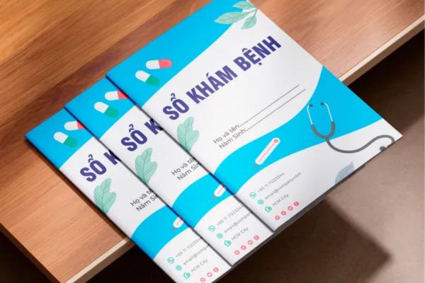 In sổ tiêm chủng đẹp, chất lượng cao