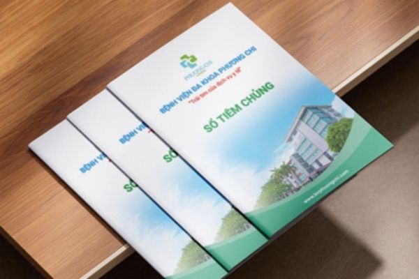 In sổ tiêm chủng đẹp, chất lượng cao