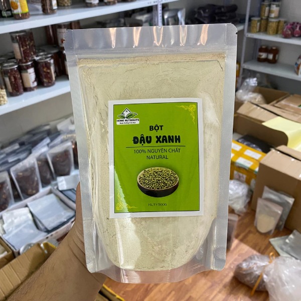 In Hoa Long nhận in tem nhãn bột đậu xanh giá rẻ