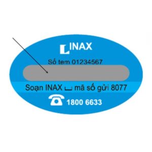 In tem nhãn thiết bị vệ sinh bền đẹp chuẩn tại Hà Nội