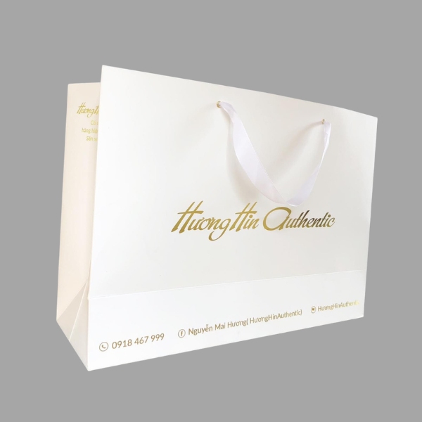 In túi giấy cửa hàng váy cưới đẹp mắt, ấn tượng In túi giấy cửa hàng váy cưới đẹp mắt