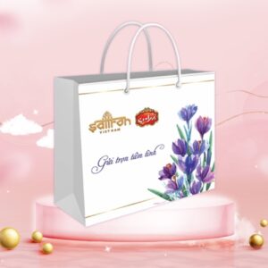 In Hoa Long nhận in túi giấy đựng saffron cao cấp