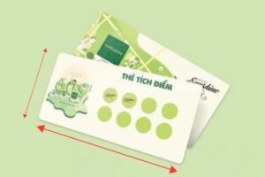 Kích thước thẻ tích điểm chuẩn và thông dụng nhất hiện nay