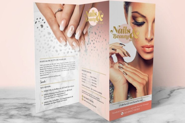 Những brochure nail phong cách ngọt ngào, thu hút phái đẹp