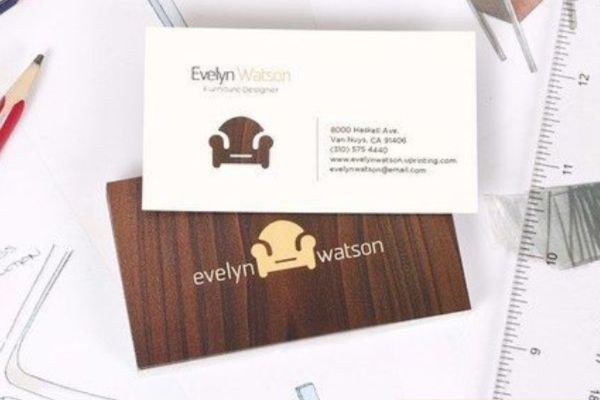 Mẫu card visit đồ gỗ đẹp, thiết kế theo yêu cầu