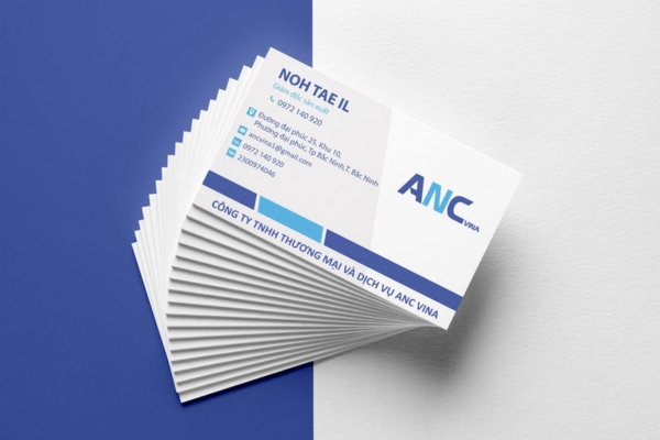 Mẫu card visit xe nâng giám đốc