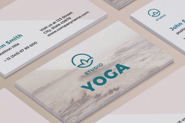 Mẫu card visit yoga đẹp, chất lượng cao