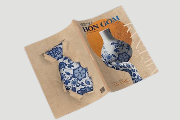 Mẫu catalogue gốm sứ Bát Tràng tối giản