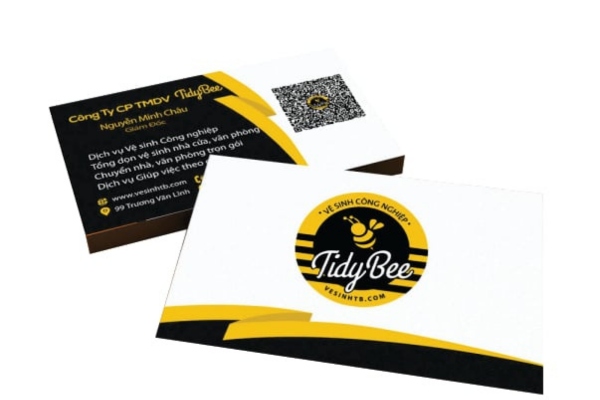Mẫu danh thiếp vệ sinh công nghiệp tiêu chuẩn