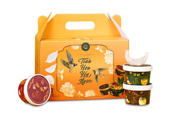 In hộp đựng yến 6 hũ đẹp, chất lượng cao tại Hoa Long