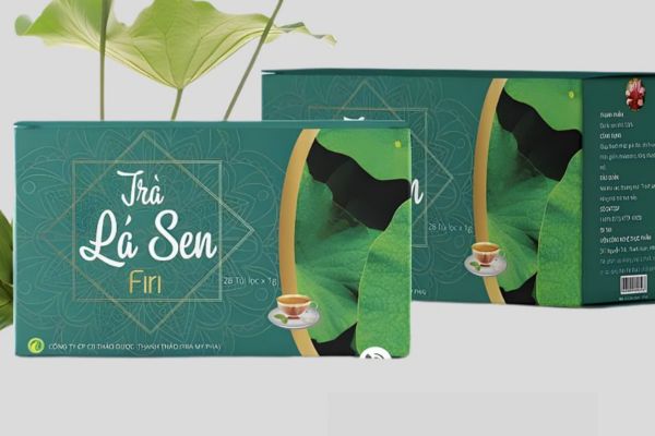 Mẫu hộp giấy đựng trà sen đẹp, chất lượng cao