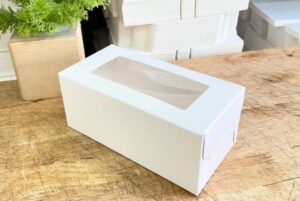 In Hoa Long nhận thiết kế và in ấn mẫu hộp giấy kraft có cửa sổ cao cấp