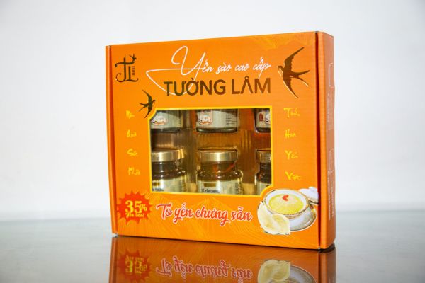 In hộp đựng yến 6 hũ đẹp, chất lượng cao tại Hoa Long
