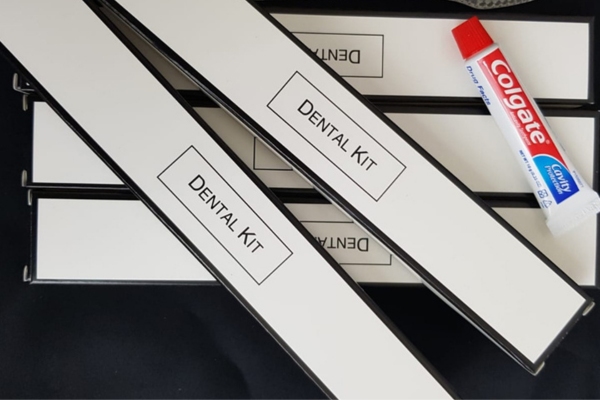 Mẫu in bộ hộp bàn chải khách sạn đẹp tăng trải nghiệm khách hàng