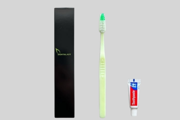 Mẫu in bộ hộp bàn chải khách sạn cao cấp