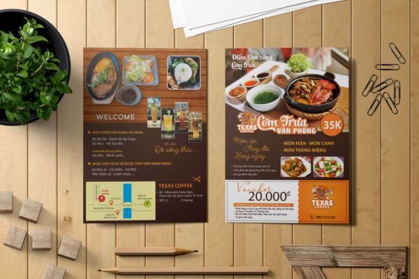 Mẫu tờ rơi a5 đẹp, thiết kế theo yêu cầu