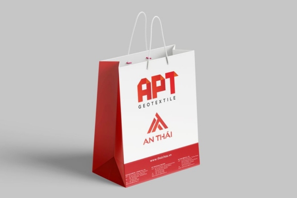 Mẫu in túi giấy công ty tài chính đẹp mắt