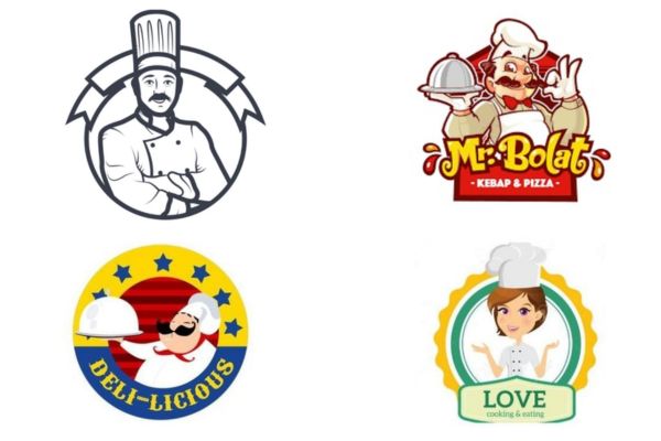 Mẫu sticker đầu bếp đẹp, thiết kế theo yêu cầu