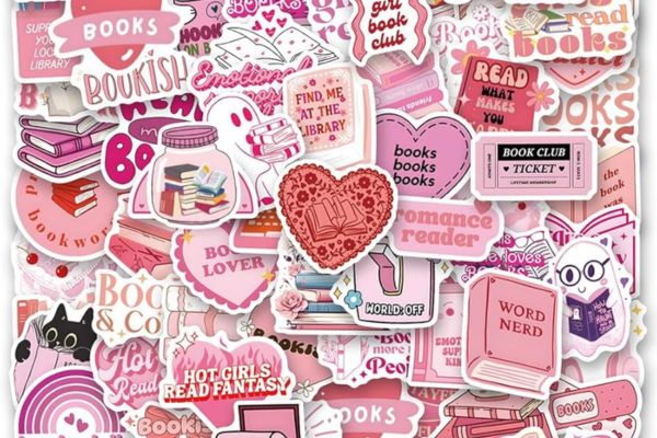 Mẫu sticker màu hồng giá rẻ, chất lượng cao