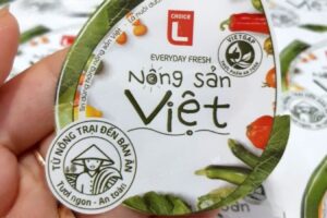 In Hoa Long nhận thiết kế và in ấn mẫu tem nhãn rau củ cao cấp