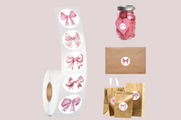 Mẫu sticker niêm phong đẹp mắt, cute