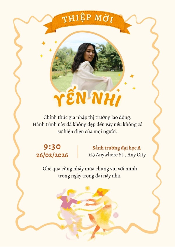 In Hoa Long nhận thiết kế và in ấn mẫu thiệp mời tốt nghiệp giá rẻ