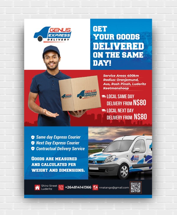 In Hoa Long nhận thiết kế và in ấn Mẫu tờ rơi chuyển phát đẹp