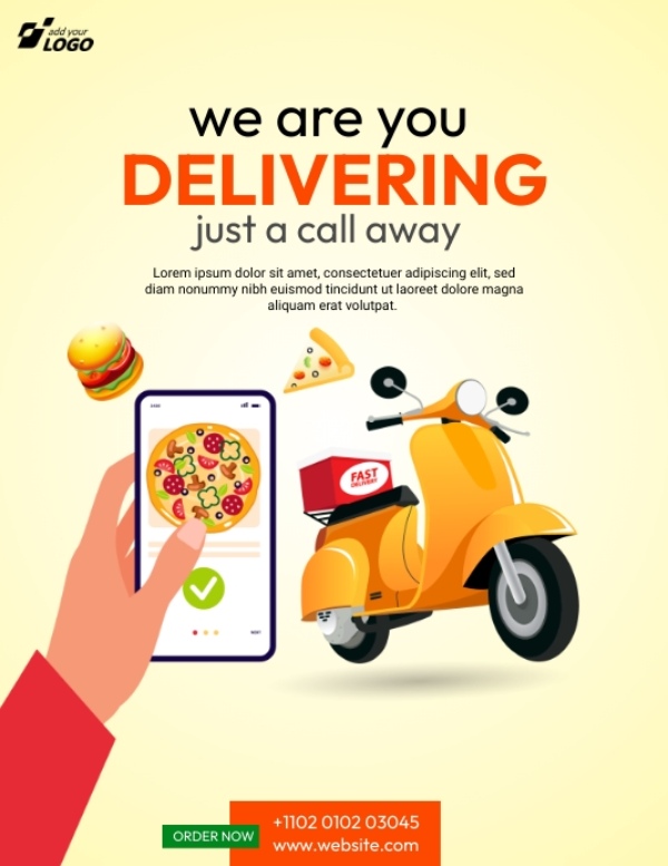 In Hoa Long nhận thiết kế và in ấn Mẫu tờ rơi chuyển phát giá rẻ