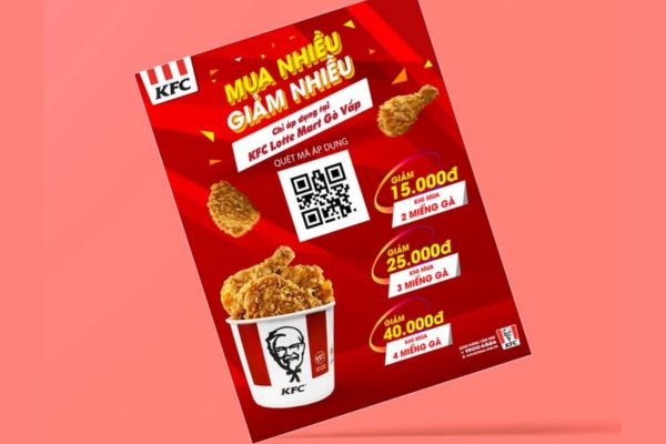 Mẫu tờ rơi gà rán đẹp, thiết kế theo yêu cầu