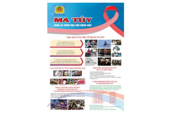 Mẫu tờ rơi ma túy đẹp, thiết kế theo yêu cầu