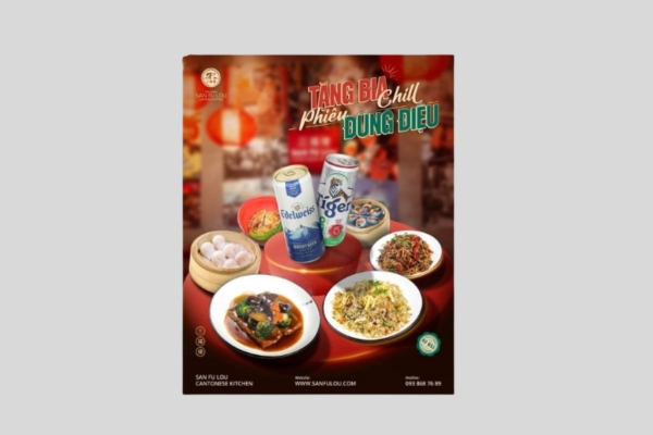 Mẫu tờ rơi quán nhậu nội dung độc đáo