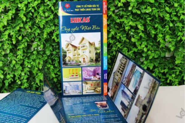 Mẫu tờ rơi quảng cáo sơn đẹp, chất lượng cao