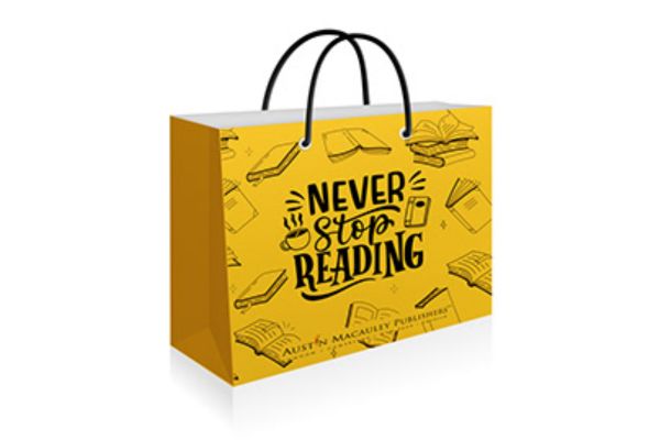 Mẫu túi giấy đựng sách đẹp, chất lượng cao