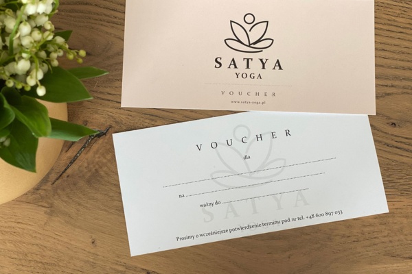 Mẫu voucher học yoga in giá rẻ tại xưởng