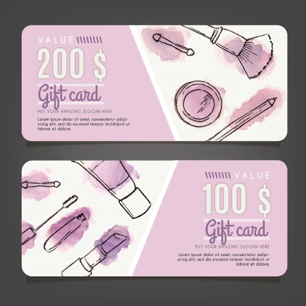 In Hoa Long nhận thiết kế và in ấn mẫu voucher làm nail giá rẻ