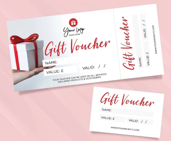 In Hoa Long nhận thiết kế và in ấn mẫu voucher làm nail sang trọng