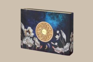 các thiết kế mẫu hộp bánh trung thu cánh bướm cao cấp