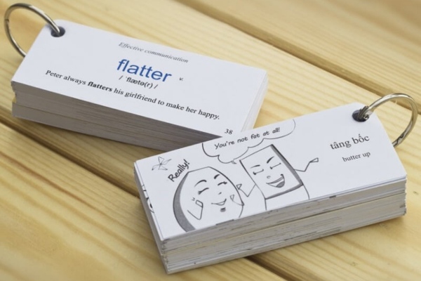 Giấy in thẻ flashcard