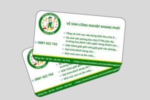 Tổng hợp các mẫu danh thiếp vệ sinh công nghiệp chuyên nghiệp