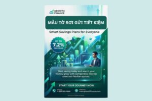 Khám phá 15 mẫu tờ rơi gửi tiết kiệm đẹp uy tín