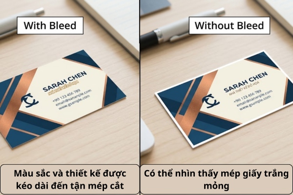 Bleed trong in ấn là gì