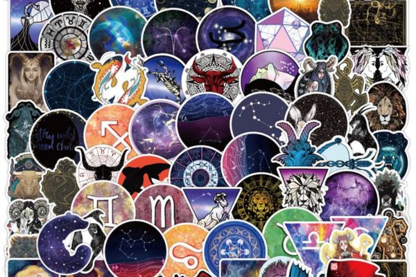 Bộ sticker chòm sao đẹp, chất lượng cao