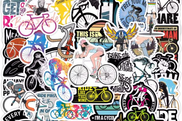 Bộ sticker xe đạp giá rẻ, mẫu đẹp