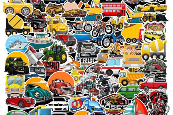 Bộ sticker xe đẹp, chất lượng cao