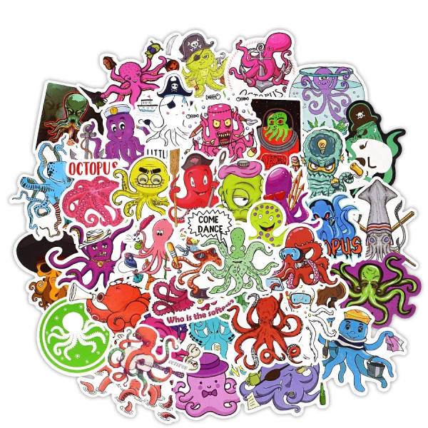 In Hoa Long nhận thiết kế và in ấn bộ Sticker Bạch Tuộc giá rẻ