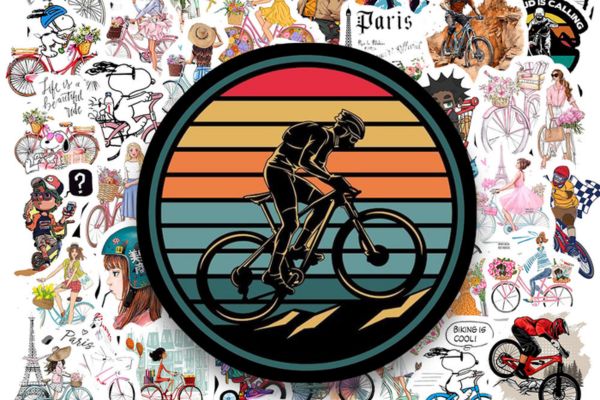 Bộ sticker xe đạp giá rẻ, mẫu đẹp