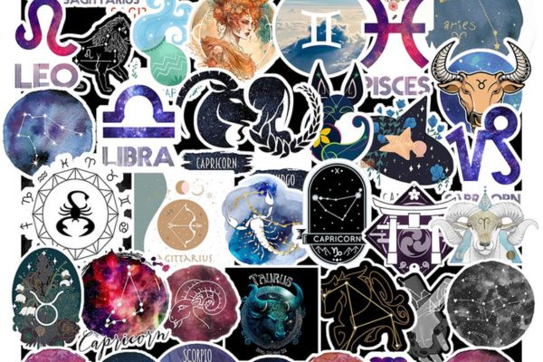Bộ sticker chòm sao đẹp, chất lượng cao