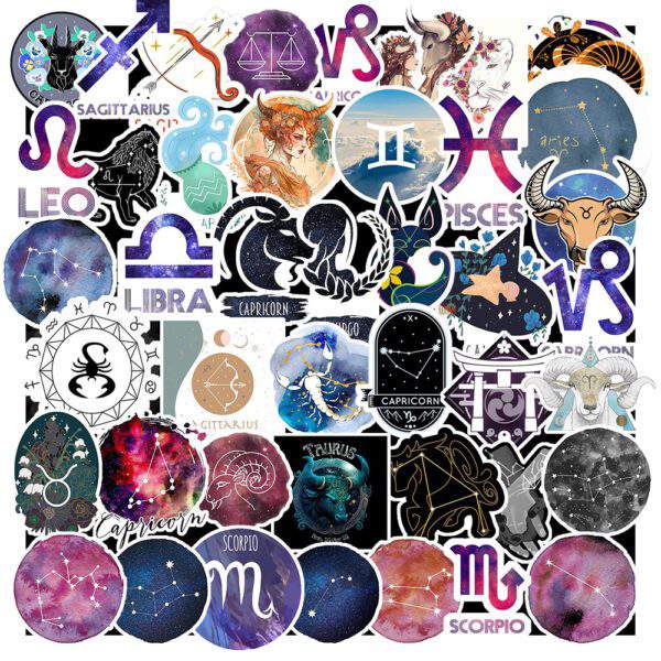 In Hoa Long nhận thiết kế và in ấn bộ sticker chòm sao chuyên nghiệp