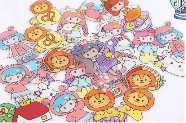 In Hoa Long nhận thiết kế và in ấn bộ sticker chòm sao hoàng đạo