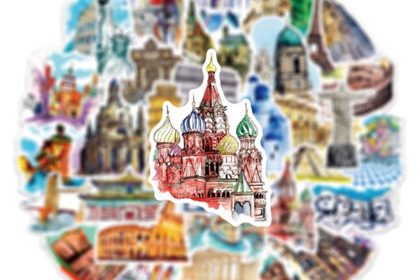 Mẫu sticker địa danh thế giới đẹp, giá rẻ tại Hà Nội